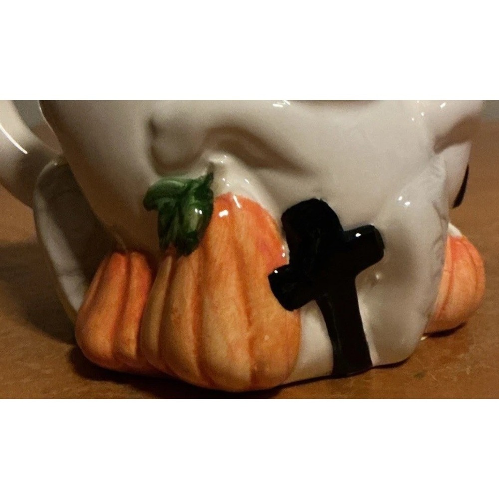 Unbranded Ghost And Pumpkin Halloween Coffee/Tea Mug - Picture 6 of 14